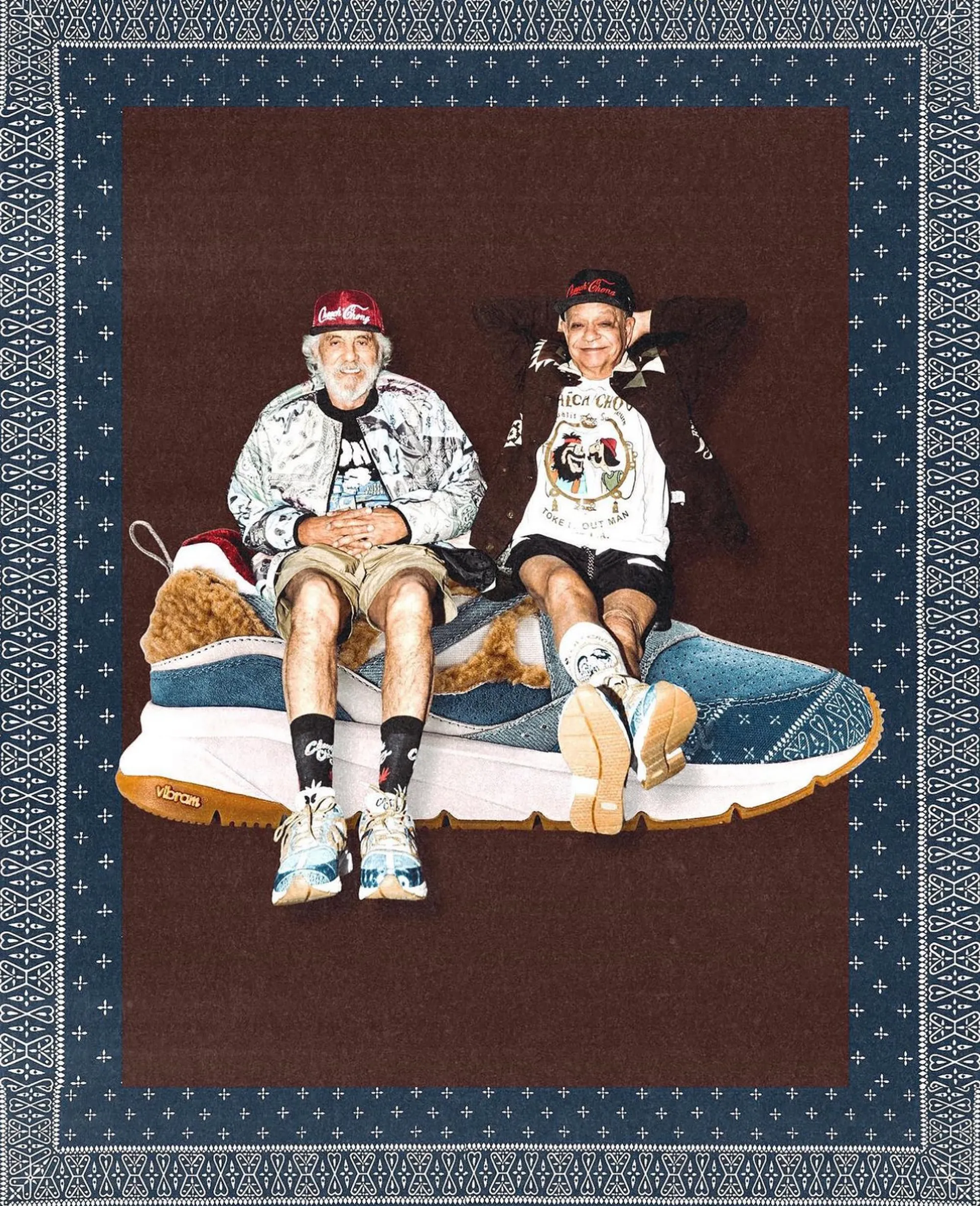 Cheech and Chong x Dizygotic Shoe Collab